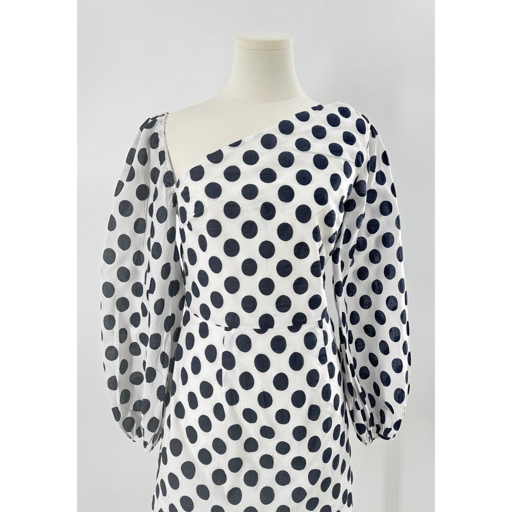 Lovers & Friends Andy Mini Dress Black White Polka Dot Dress M Sho